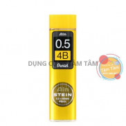 Ruột chì 0.5mm 4B,Ngòi chì Pentel Ain Stein 0.5mm 4B (Hộp 40 ruột)-Dụng cụ vẽ Tâm Tâm [SHIP HÀNG SAU 01/10/2021]